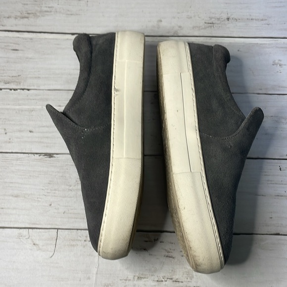 J/Slides NYC Grey Suede Platform Slip On Sneakers - Picture 6 of 10
